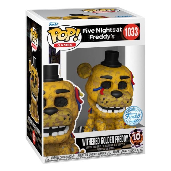 WITHERED GOLDEN FREDDY 1033 Nights at Freddys