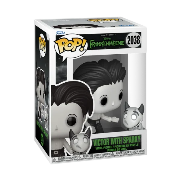 VICTOR WITH SPARKY 2038 FRANKENWEENIE Disney Terror
