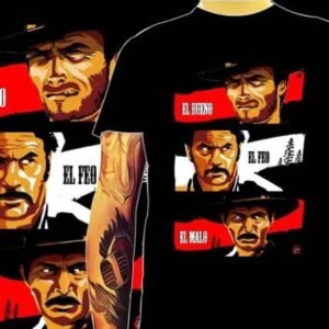 CAMISETA EL BUENO, EL FEO Y EL MALO