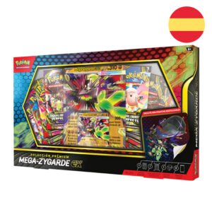 Blister juego cartas Premium Ex Mega-Zygarde Pokemon TCG español.