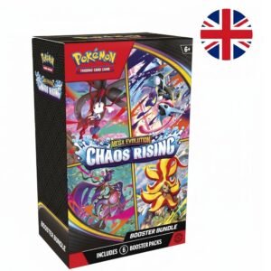 Booster Bundle cartas Megaevolution Chaos Rising Pokemon TCG ingles