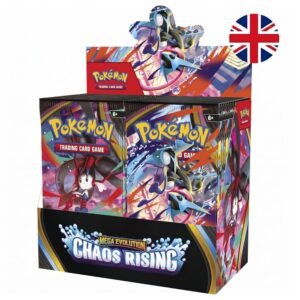 Sobre cartas Megaevolution Chaos Rising Pokemon TCG ingles surtido