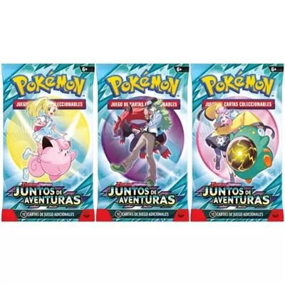POKEMON TCG ESCARLATA Y PÚRPURA JUNTOS DE AVENTURAS BOOSTER ESPAÑOL - Imagen 2