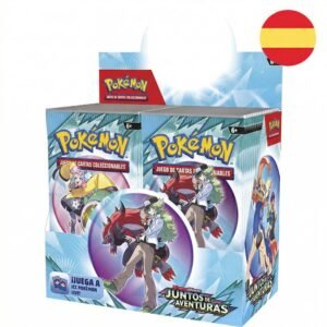 POKEMON TCG ESCARLATA Y PÚRPURA JUNTOS DE AVENTURAS BOOSTER ESPAÑOL
