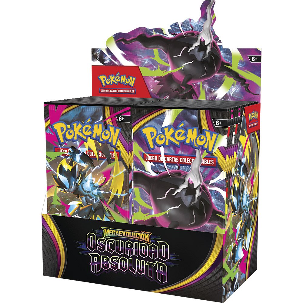 Pokemon TCG julio 2026 Boosters Oscuridad Absoluta ESPAÑOL