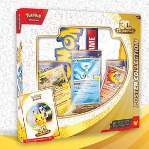 Colección con póster de Celebración 30.º Aniversario de JCC Pokémon TCG Inglés