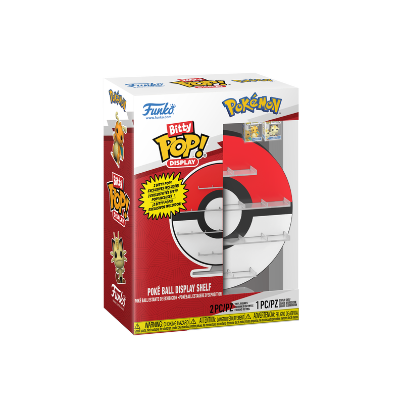 Bitty Pop! POKÉ BALL Pokémon Display