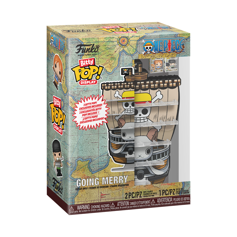 Bitty Pop! GOING MERRY One Piece Display