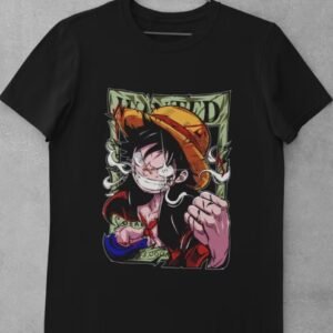 CAMISETA WANTED LUFFY